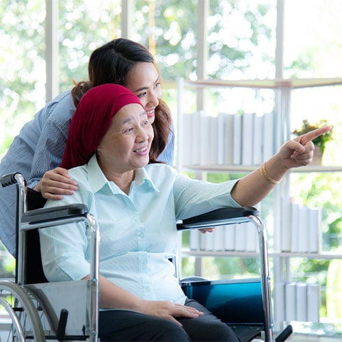 Learn how mental support for cancer patients helps them cope with the illness.